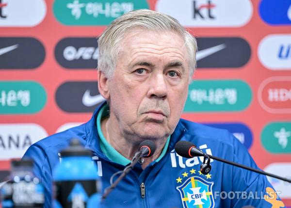 카를로 안첼로티 브라질 감독. 서형권 기자