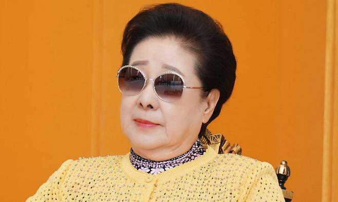 통일교 한학자 총재. 통일교 누리집 갈무리