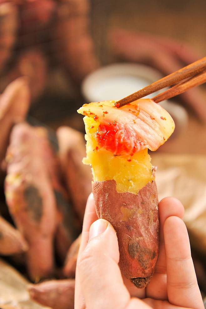 Kimchi is paired with sweet potato [GETTY IMAGES BANK]