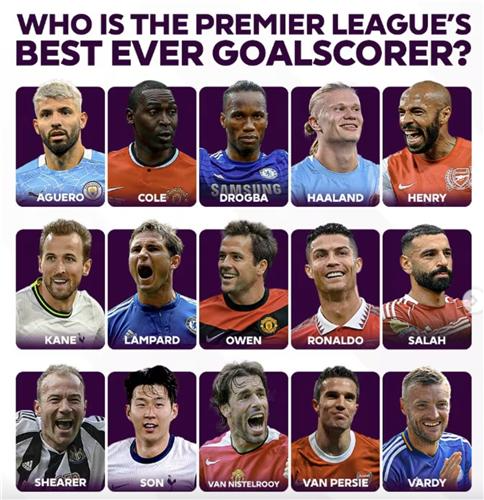 EPL 공식 SNS에 올라온 투표 이미지. 사진[연합뉴스]