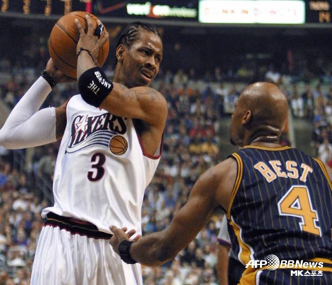 앨런 아이버슨의 현역 시절. 사진=AFPBBNews=News1