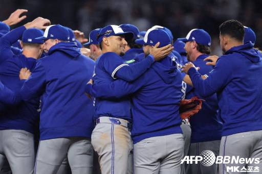 토론토가 챔피언십시리즈에 진출했다. 사진(美 뉴욕)=ⓒAFPBBNews = News1