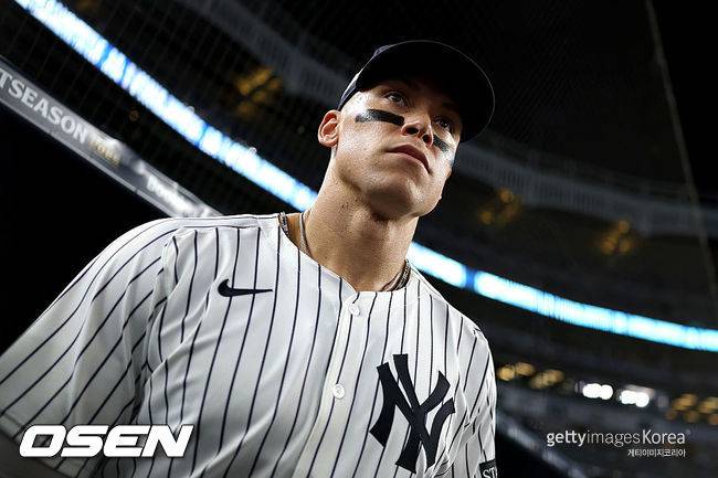 [사진] 뉴욕 양키스 애런 저지. ⓒGettyimages(무단전재 및 재배포 금지)