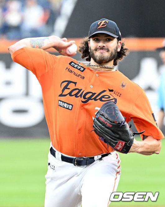 [OSEN=이대선 기자] 한화 코디 폰세. 2025.08.22 /sunday@osen.co.kr