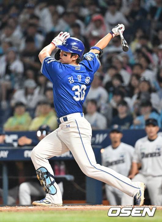 [OSEN=창원, 이석우 기자] 20250819 삼성 라이온즈 김영웅 073 2025.08.19 / foto0307@osen.co.kr