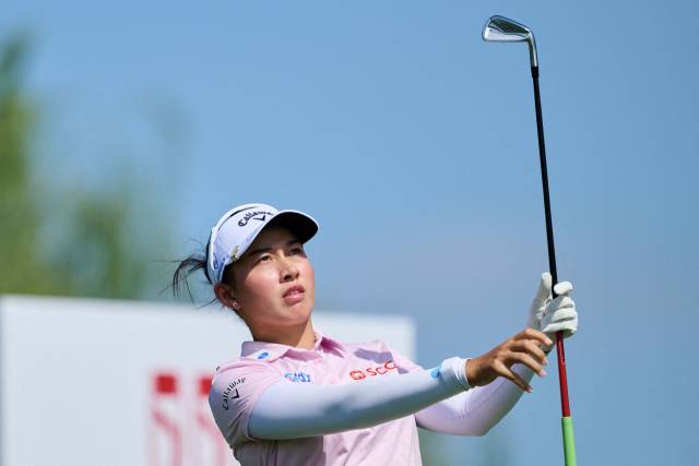 7언더파 65타를 친 지노 티띠꾼. 사진 제공=AFP연합뉴스