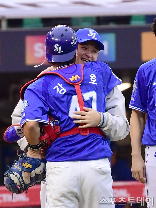 강민호-최원태 / 사진=권광일 기자