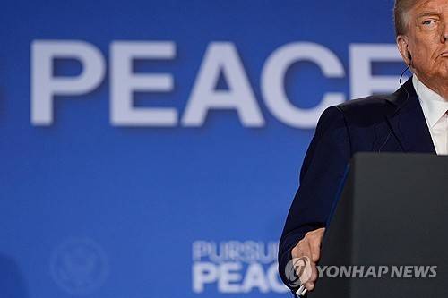 노벨평화상 욕심내는 트럼프 [AP 연합뉴스 자료사진. 재판매 및 DB 금지]