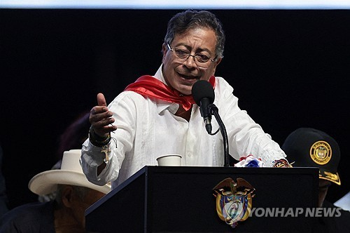 구스타보 페트로 콜롬비아 대통령 [연합뉴스]