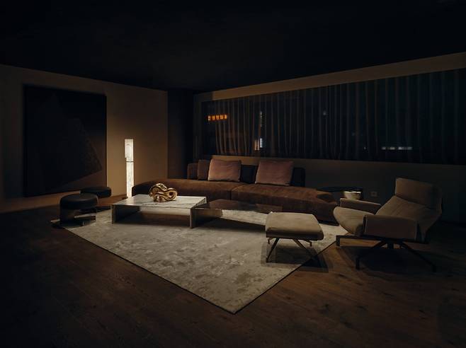 '원초적 물질'(Materia Prima)을 테마로 한 헨지의 쇼룸./제공=헨지