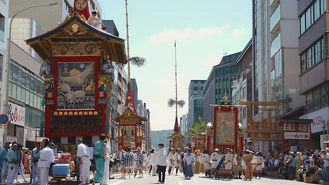 일본 교토 영상 스틸컷. 대구시 제공