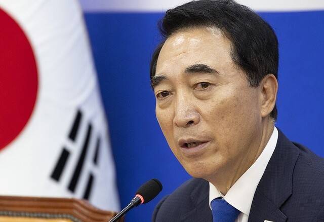 박수현 수석대변인. 연합뉴스