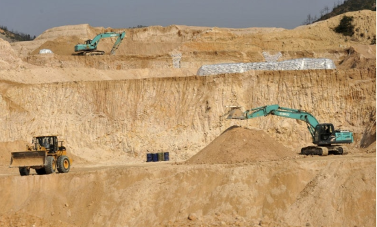 중국 희토류 광산. (사진=AP 연합뉴스)