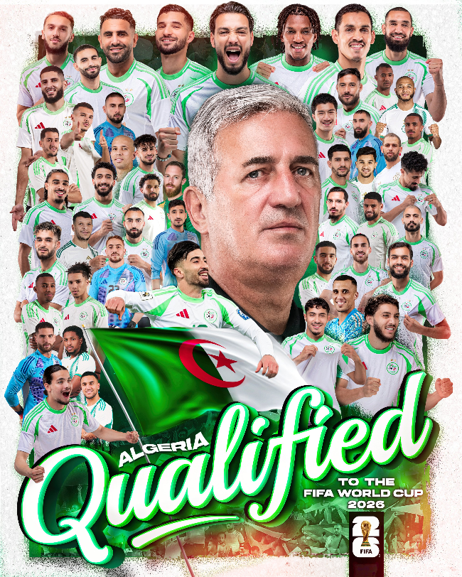 사진=알제리 대표팀 SNS
