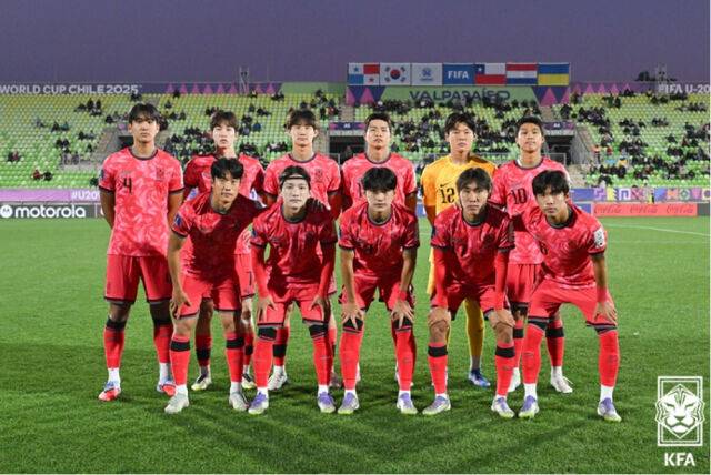 한국 선수들. /대한축구협회 제공