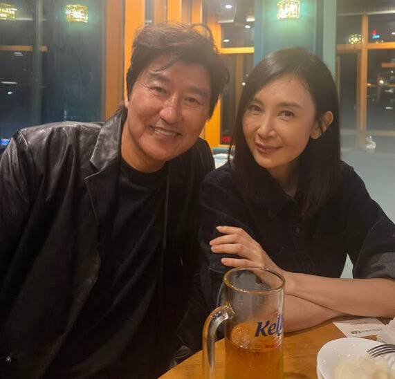 송강호, 채시라./소셜미디어