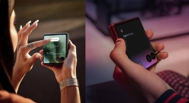 모토로라 폴더블폰 ‘레이저 60’ [사진 모토로라]