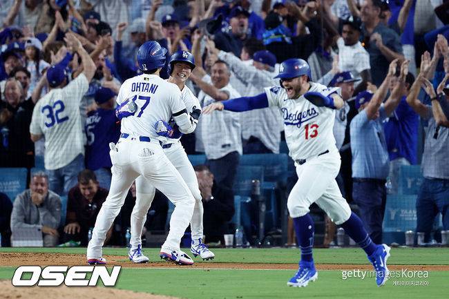 [사진] LA 다저스 오타니 쇼헤이와 김혜성. ⓒGettyimages(무단전재 및 재배포 금지)