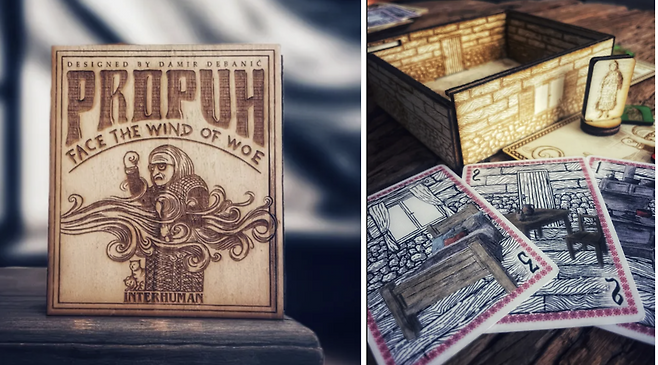 크로아티아의 바람 공포증 ‘프로푸흐’에서 영감을 받은 동명의 보드게임. 사진제공|크로아티아관광청/CNTB