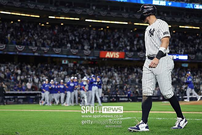 ▲ 양키스는 올 시즌도 월드시리즈 우승에 실패하며 16년 연속 월드시리즈 우승 실패라는 프랜차이즈의 굴욕을 남겼다