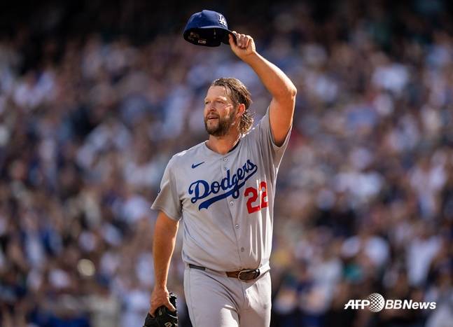 LA 다저스의 클레이튼 커쇼. /AFPBBNews=뉴스1