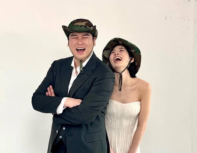 결혼을 앞둔 배우 이장우와 조혜원.