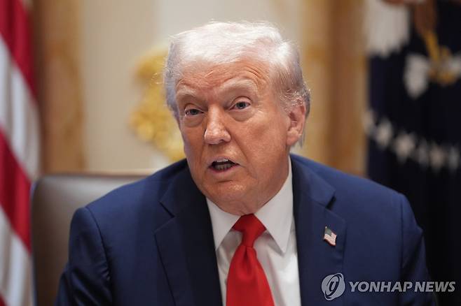 도널드 트럼프 미국 대통령 [AP=연합뉴스 자료사진. 재판매 및 DB 금지]