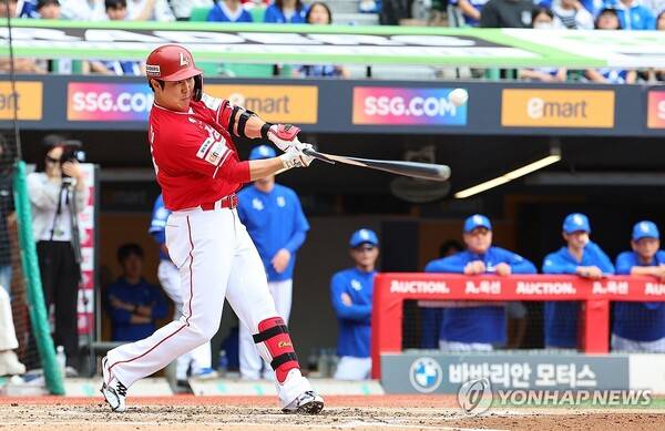 최정. ⓒ연합뉴스