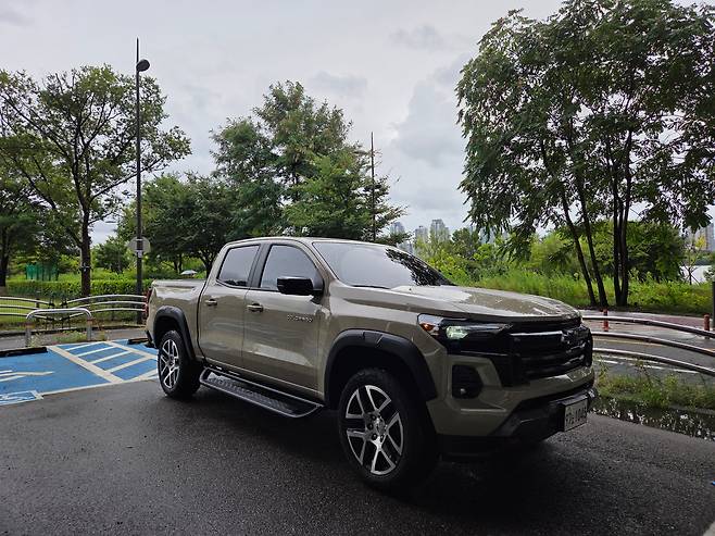 쉐보레 '올 뉴 콜로라도'. /권유정 기자