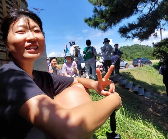 ▲ 이스라엘에 구금됐던 한국인 활동가 김아현(왼쪽)씨  [아버지 김태완 씨 제공. 재판매 및 DB 금지]