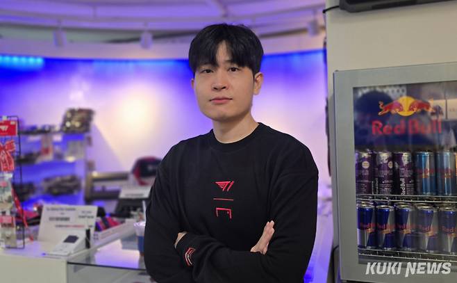 ‘톰’ 임재현 T1 코치가 9일 서울 강남구 T1 사옥에서 쿠키뉴스와 인터뷰하고 있다. 김영건 기자