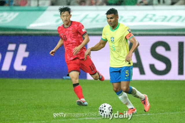 이재성과 카세미루/게티이미지코리아
