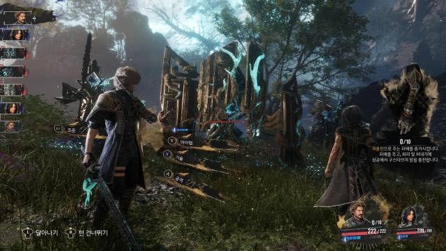 ▲<클레르 옵스퀴르: 33 원정대>의 플레이 화면. ⓒ반다이남코 제공.