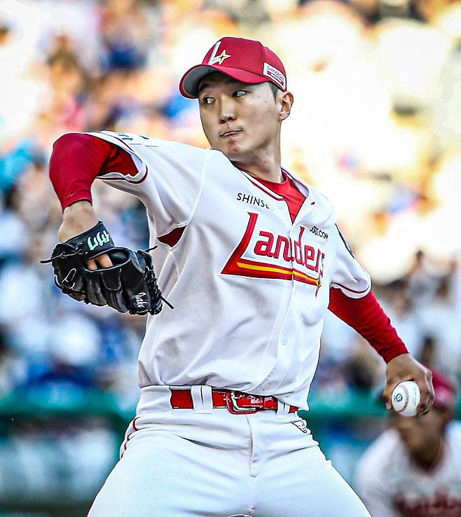 준PO 2차전 선발로 등판하는 SSG 김건우. /사진=SSG 랜더스 제공