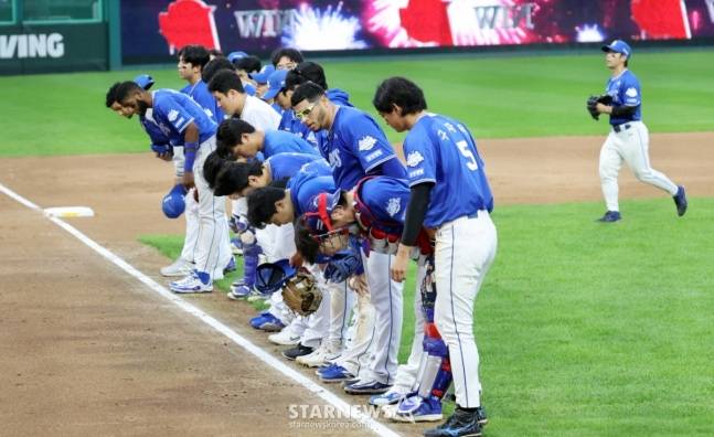 '9회말에 후라도는 왜?' 박진만 감독의 변 "동점되면 올릴 예정, 3차전 선발은 원태인" [인천 현장]