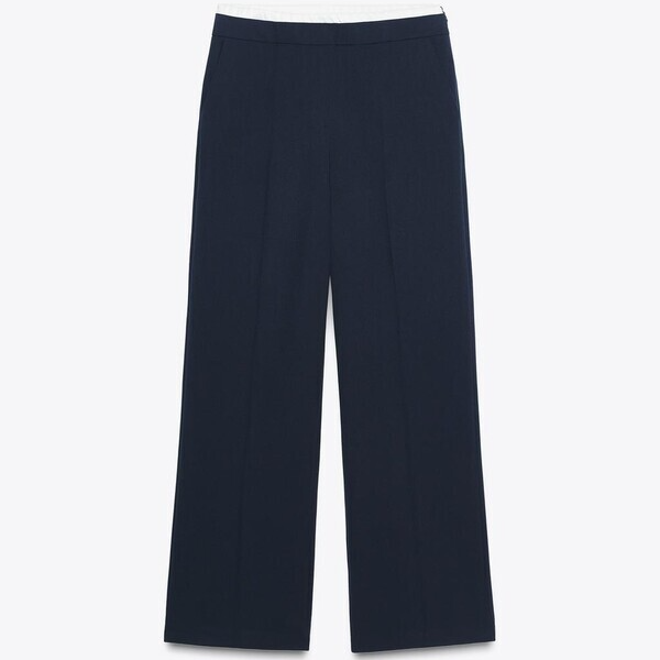 허리 배색 원단 디자인의 하이웨스트 팬츠 5만5천9백원&nbsp;