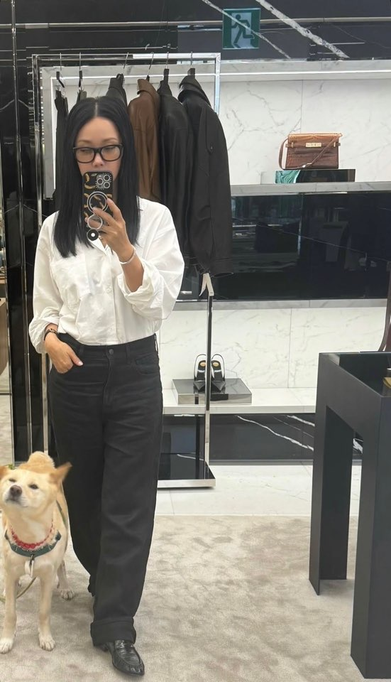 엄정화 SNS 캡처.