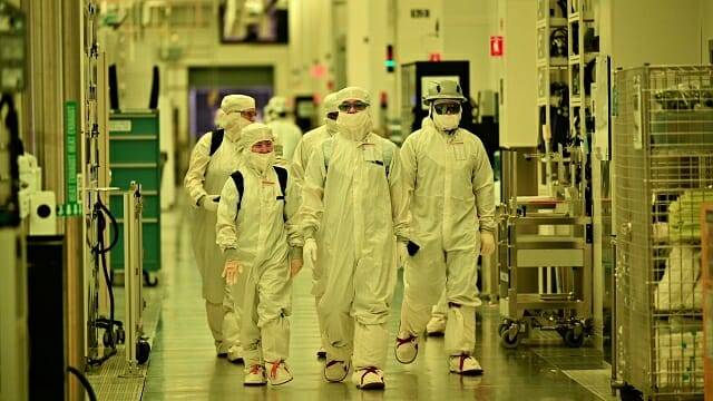 인텔 애리조나 생산 시설 내부. (사진=인텔)