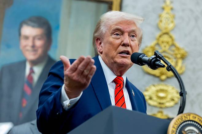 도널드 트럼프 미국 대통령. /UPI 연합뉴스