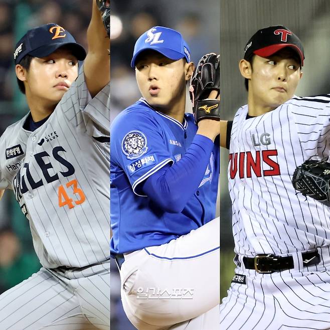 정우주-배찬승-김영우. IS 포토