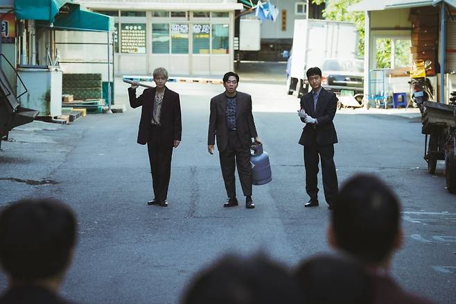 영화 '보스'의 한 장면. 하이브미디어코프 제공