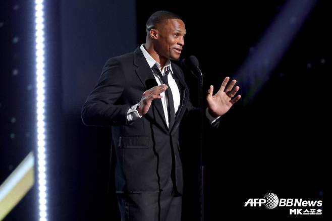 NBA 최정상급 선수로 꼽혔던 러셀 웨스트브룩. 사진=AFPBBNews=News1