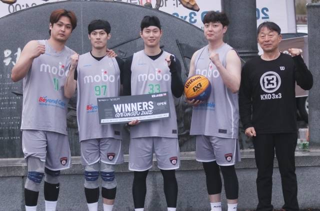 오픈부에 출전한 모보는 4강에 진출, 우승을 노렸다. 그러나 비가 그치지 않아 공동 우승으로 마무리됐다. 사진=KXO 제공