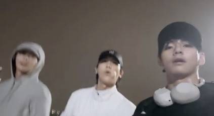 왼쪽부터 박서준 박형식 뷔/뷔 소셜 계정 캡처