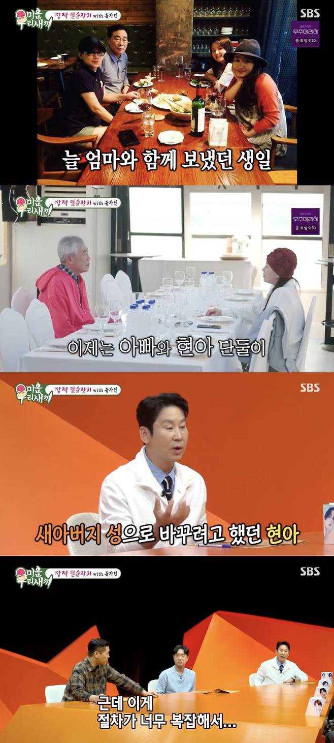 /사진='미운 우리 새끼' 방송화면 캡쳐