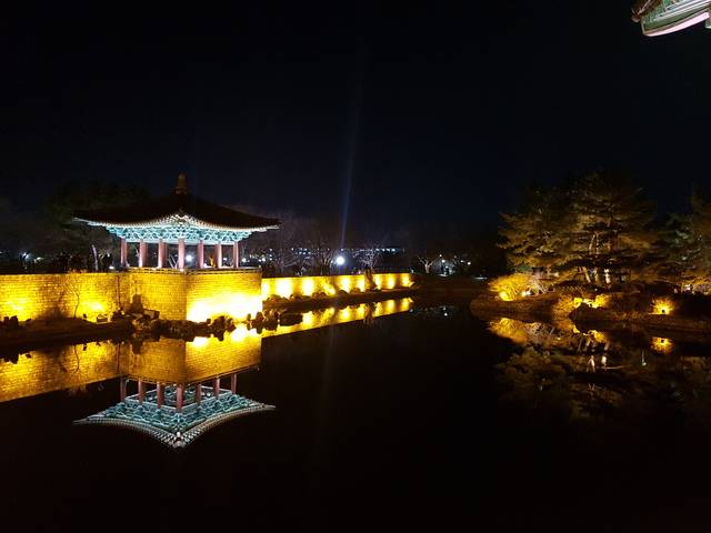 동궁과 월지 야경.