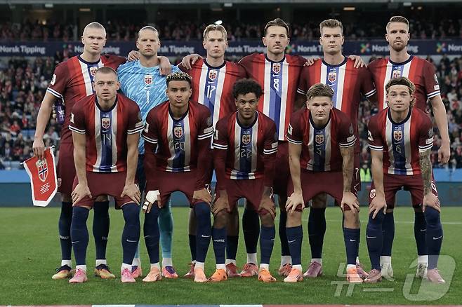 노르웨이 선수단 ⓒ AFP=뉴스1