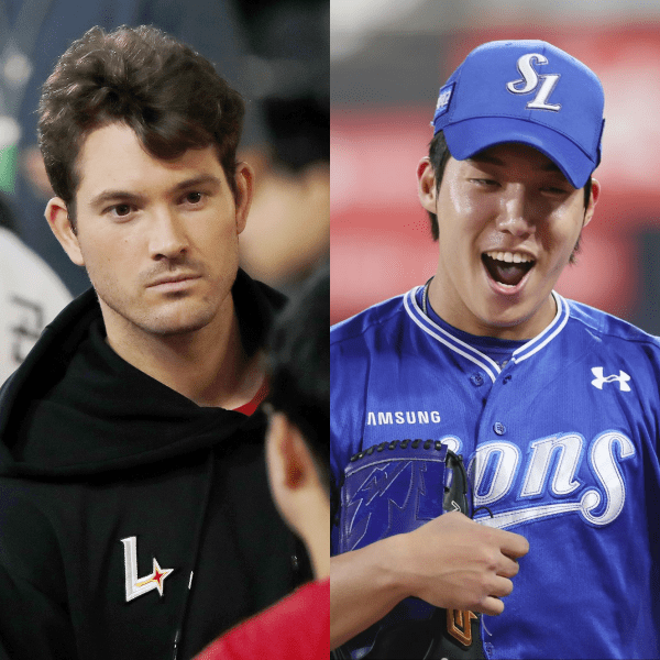 SSG 드류 앤더슨, 삼성 원태인. /사진=SSG 랜더스, 삼성 라이온즈