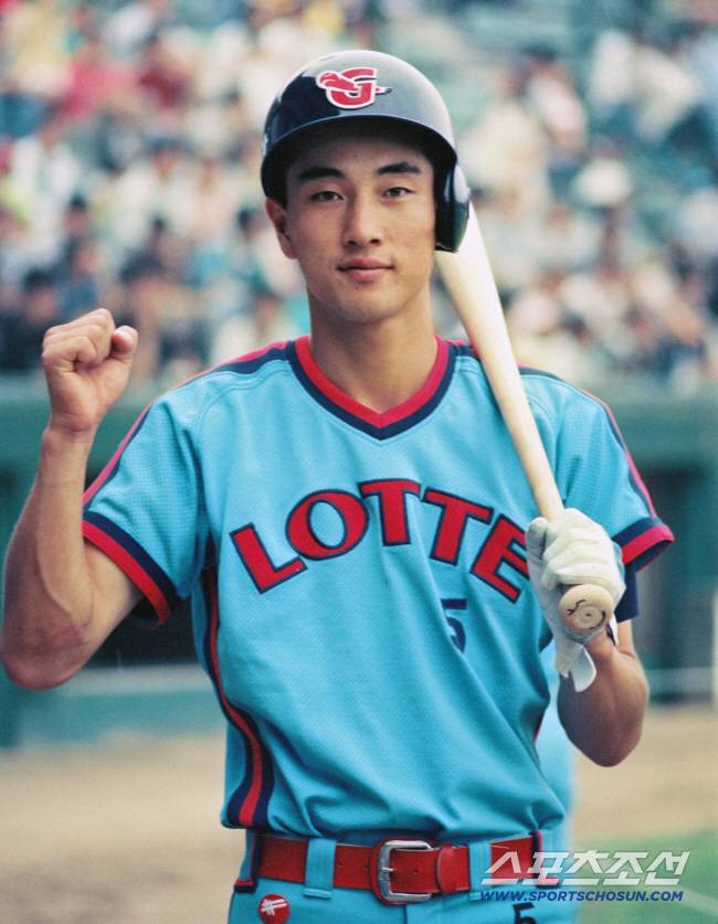 데뷔 시즌이자 우승시즌인 1992년 선수 시절 박계원 감독. 스포츠조선DB