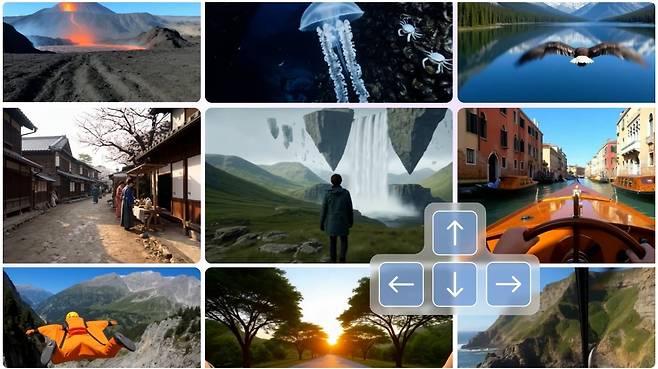 구글 딥마인드의 월드 모델 '지니3'./구글 제공